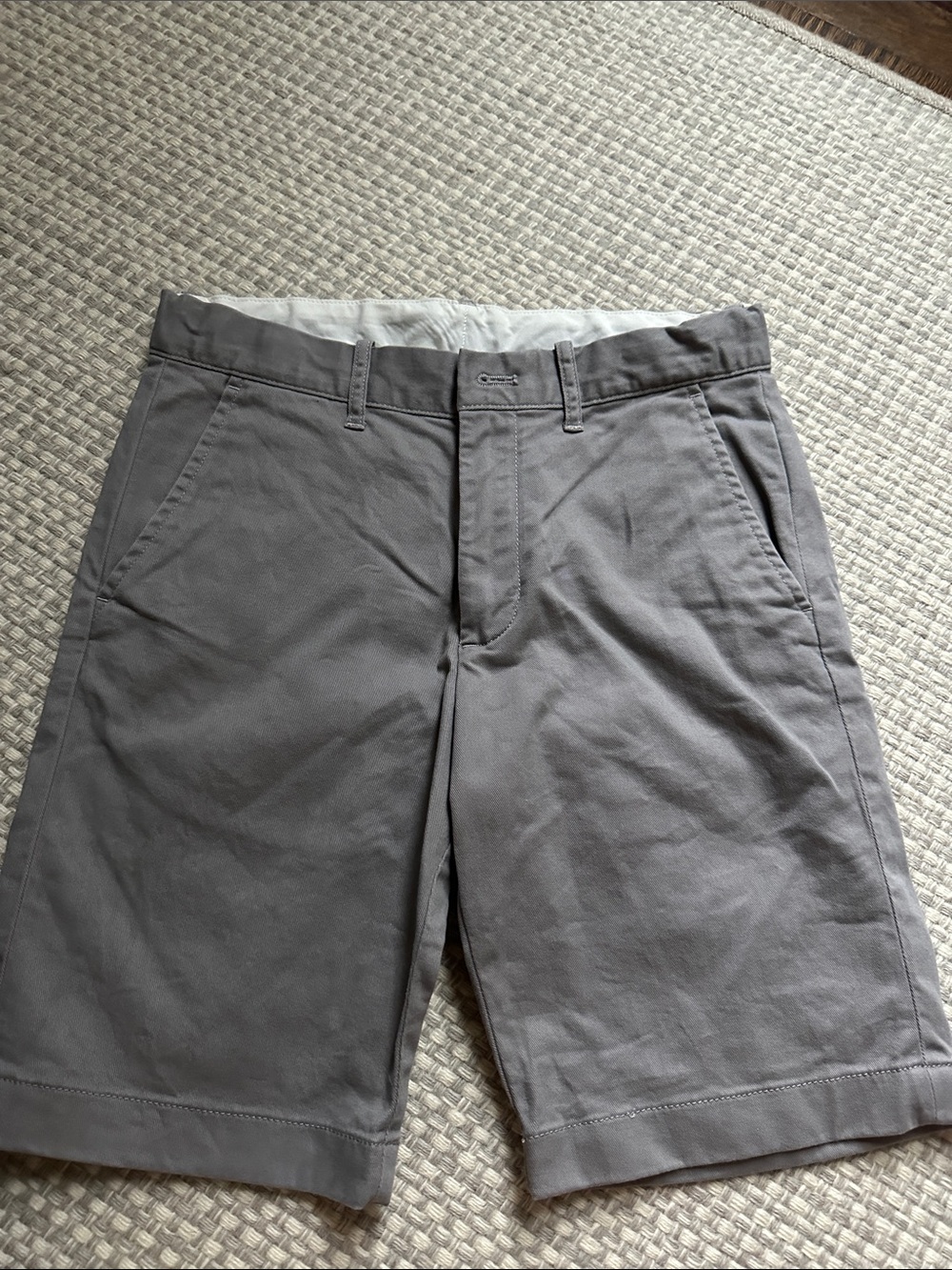 J. Crew Gray Classic Chino Shorts